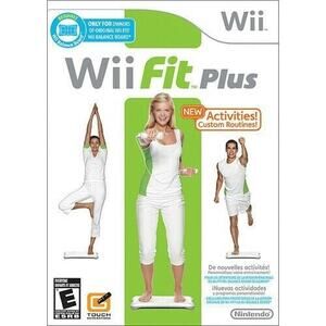 Nintendo Wii Fit Plus Exercise Workout Fit Game With New Activities